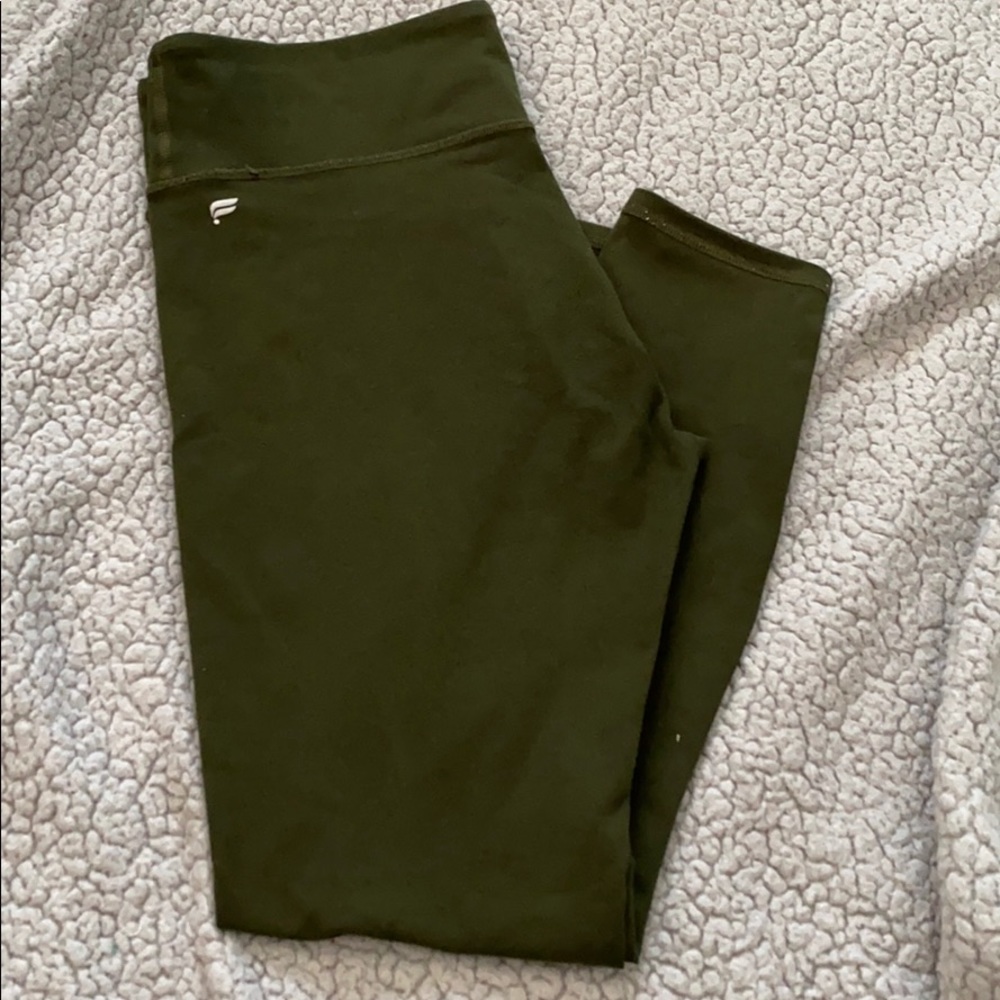 Mid rise power hold fabletics leggings 7/8